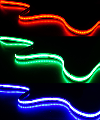 Klebende niedrige Dichte Flex Led Strip Lights RGB CCT LED Streifen-24v 3m 5m pro Rolle