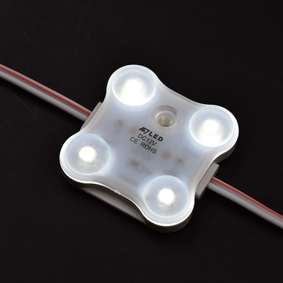 3000/4000/6500K DC12V 1.8W 4 Led Modul am besten für 80-200mm Tiefe Boxen Zeichen