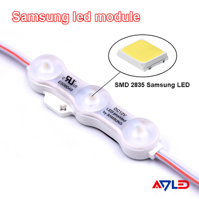 Samsungs LED Lampe 3 warmes weißes 12V wasserdichtes IP68 der Modul-Lichtquelle-Einspritzungs-SMD 2835