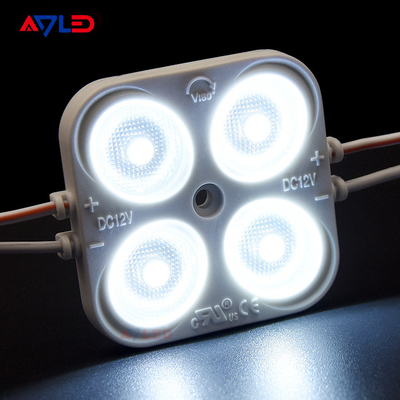 Modul-Licht  2835 Dimmable LED der hohen Leistung 4 Lampen-Quadrat 12V 24V wasserdichtes IP67