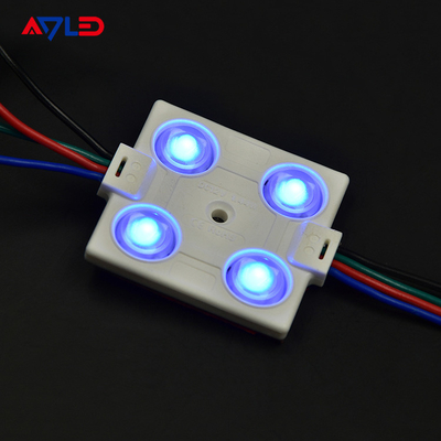 RGB LED wasserdichtes Modulo Modul der Modul-Licht-12V 1.44W 4 SMD 5050 für LED-Anzeigen-Zeichen