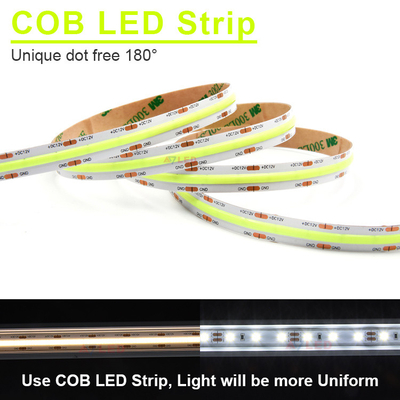 Design mit hoher Umweltsicherheit Außenlicht 528LED/m COB LED Streifenlicht