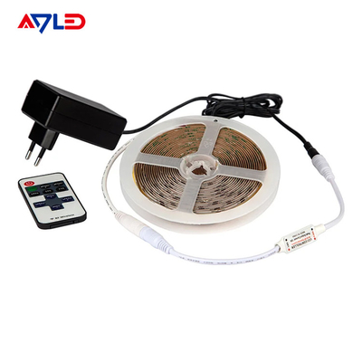 UL Flexible LED Strip Famous Chip 24V Ultra Thin Silicone 10mm PCB-Board IP20 528 Cob Led-Leuchten