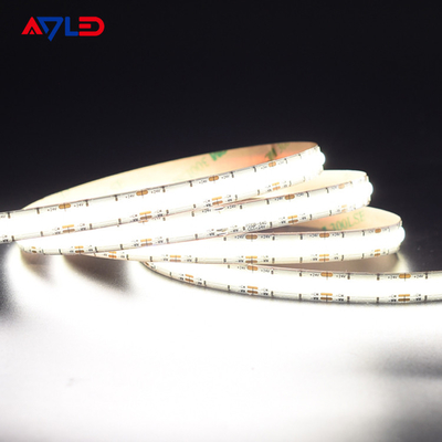 24V COB CCT Fleckloses LED-Streifenlicht Superhell Doppelschicht 180 Lichtwinkel