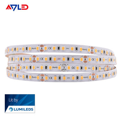 IP65 hohe Kriteriumbezogene Anweisung LED Luces Led Strip Lights 2835 24V warmes weißes 3000K im Freien für Raum