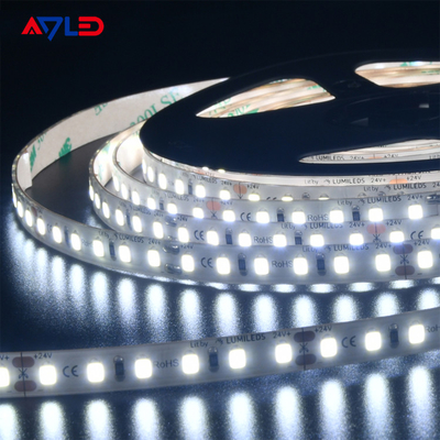 Hohe flexibles LED Streifen-Licht des Lumen-Weiß-12V 24V 14.4w/M 120LEDs/M 2835