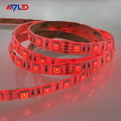 RGB 5050 Rotfarbe LED Streifenlicht, 60/m, 10mm breit, von der 5m Reel Großhandel