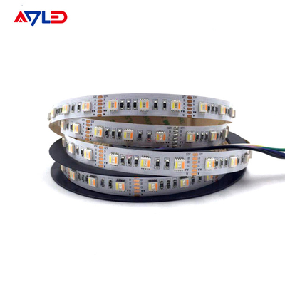 Intelligentes LED-Streifen-Fernsteuerungslicht RGB CCT 6 Pin Color Changing 5050 24V 5 in 1