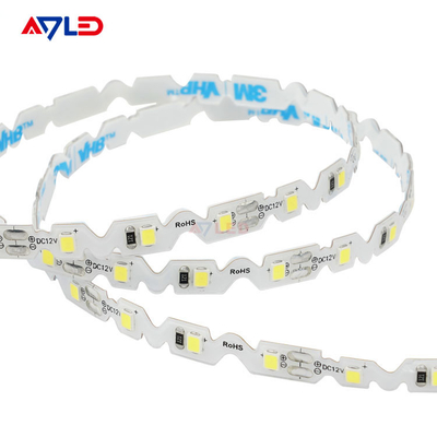 Ultra dünnes LED Streifen - S-Licht S formen Band SMD 2835 60LEDs 6mm DC12V 24V Flex Zig Zag LED