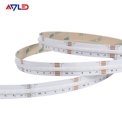 UL listete wasserdichte LED-Neonbeleuchtung flexiblen DC24V RGB CCT PFEILER LED Streifen ohne Punkt auf
