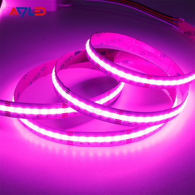 Farbiges RGB LED Streifen-ohne Punkt superaußenhelles LED-Neonbeleuchtungs-DC12V 24V