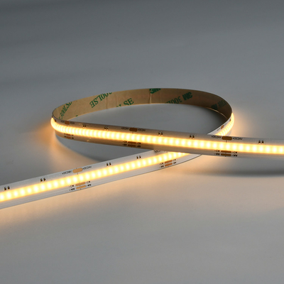 8W/M FCOB CCT 640 LEDs Lichtstreifen Hohe Dichte Flexible FOB COB 10mm Leiterplatte mit linear dimmbar