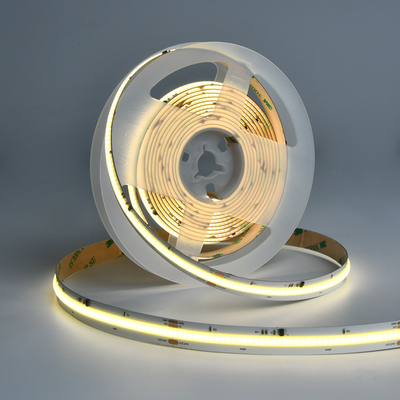 Dynamischer weißer flexibler COB-LED-Streifen mit 420 LEDs/M DC24V2700K-6500K