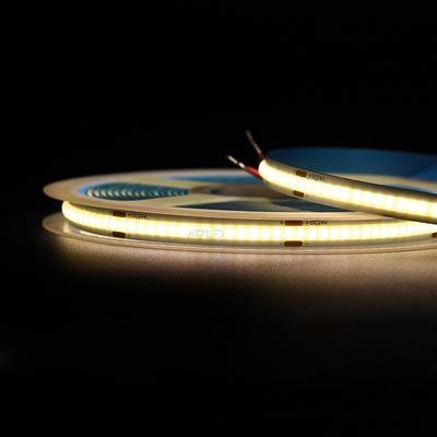 Hochdichte Dotless 480Leds Flexible COB Streifenlicht COB LED Streifen 5Meter/Rolle 8MM 12V/24V