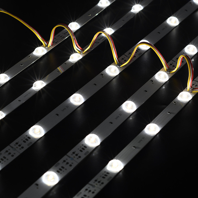 3030 2835 Hintergrundbeleuchtung LED-Streifen für Lichtbox SEG Textilspannung CCT ((3000-7500K) 178Ballwinkel Roll-up banne