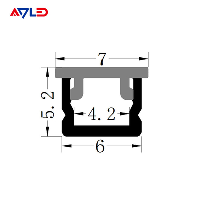 1m 2m 3m ADP-0606 Aluminiumprofile für Led-Beleuchtungsstreifen