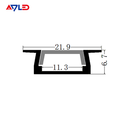 11mm Stück Borad 15,8*6,7mm Led Streifen Licht Aluminium Profil Einfache Installation Led Aluminium