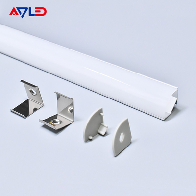 10.4mm breites Aluminiumprofil für Led-Streifen Licht modernes Design Aluminiumprofil Led
