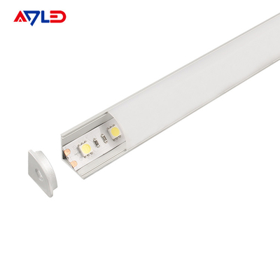 LED-Bandprofilkanal Lichtdiffusor Ecke Extrusionskanal ADP-1616B für LED-Band