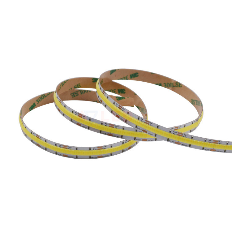 COB CCT LED-Streifenlicht 24v Abstimmbar Weiß Einstellbar 2700K bis 6500K Dotless Flexible LED-Streifen 16W/M