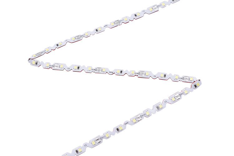 Weiß Zig Zag Led Strip 72Leds/Meter 12v 24v S-Form für Werbung