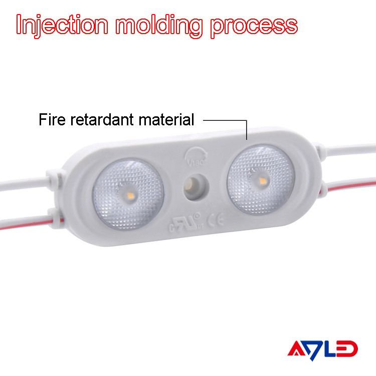12V/24V 0,96W SMD 2835 Led Modul mit 2LEDs Kaltweiß/Wärmweiß Led Hintergrundlicht IP67 wasserdicht