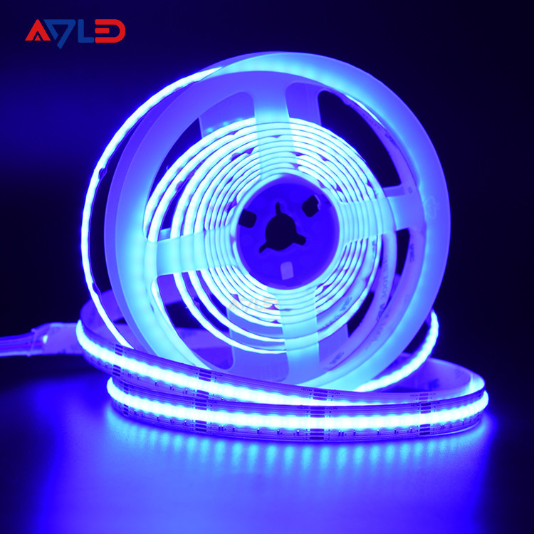 COB 840 LEDs RGB CCT Led Streifen 16W/M High Bright Dotless Colorful Tape FOB LED für Innenraumdekor