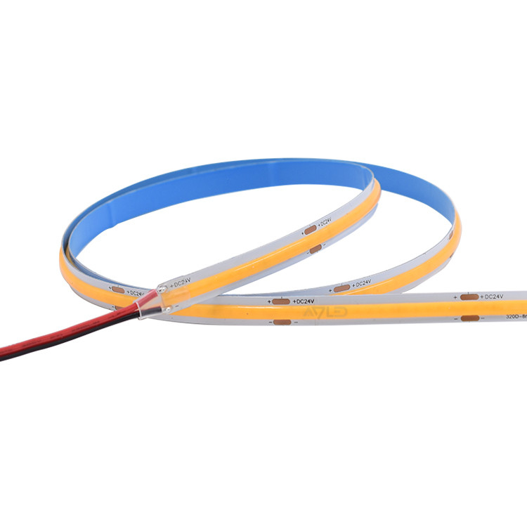 UL Cob Strip 8mm 10mm 320leds Cob Led Licht Außenwasserdicht Cob Led Flexibles Streifenlicht