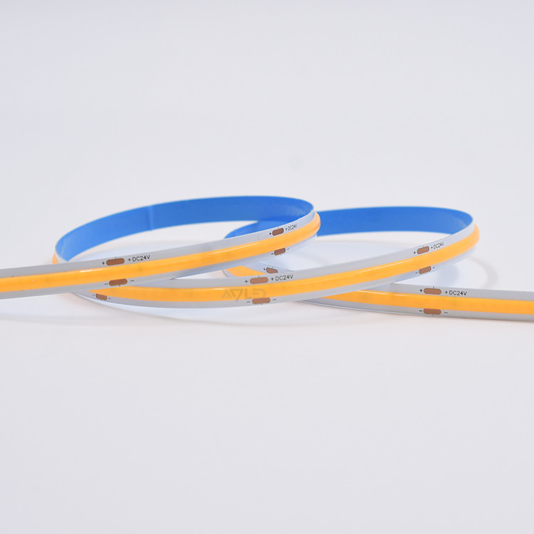 8mm/10mm Breite Wasserdicht COB LED Flexible Streifenlicht UL Zertifiziert 320LEDs 4000K Farbtemperatur