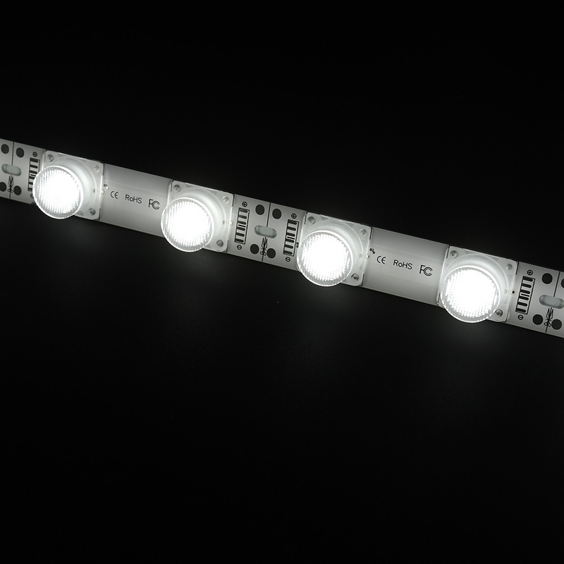 5 Jahre zuverlässige Beleuchtung mit einer LED-Lichtleiste mit 18 LEDs pro Meter, erhältlich in 24V- und 12V-Optionen
