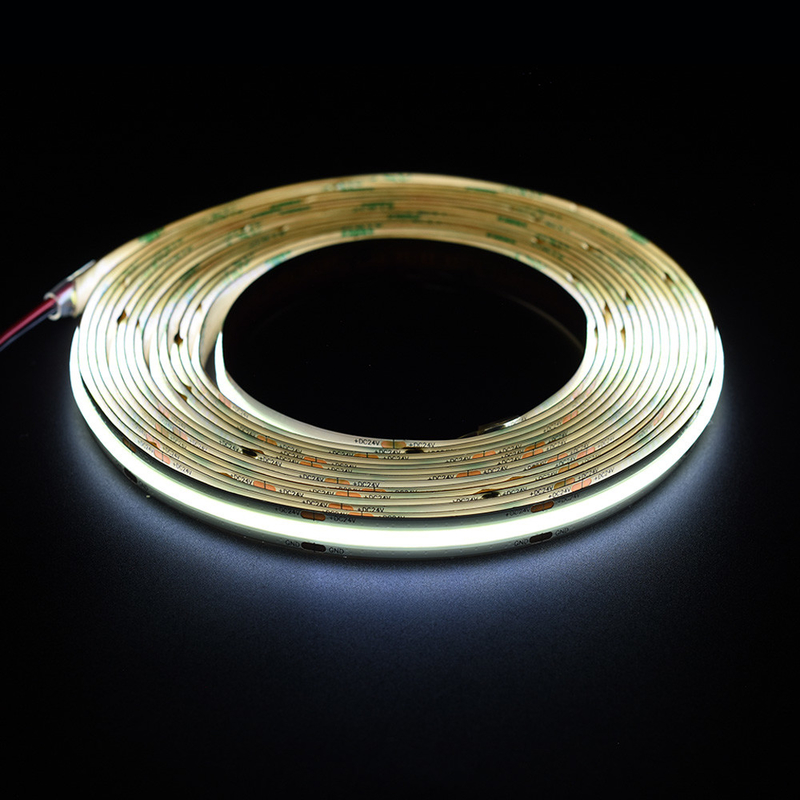 Lieferung von 528 Chips 10mm Cob Led Strip Light 12V/24V für Schranke DIY Beleuchtungsprojekte