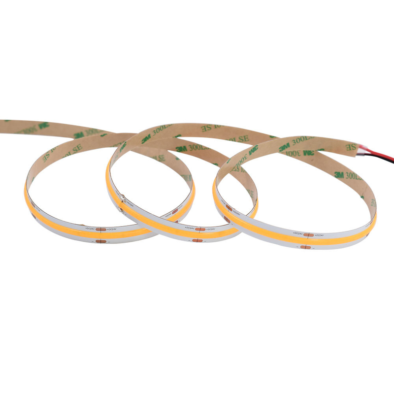 Hohe Helligkeit Hohe CRI (90-98) COB-Streifen mit 528 LEDs pro Meter, Breite 10 mm, DC24V LED-Tape-Licht