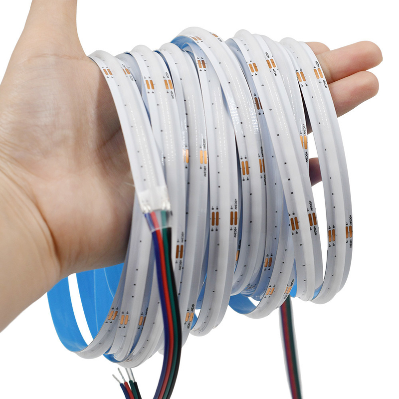 576LEDs/m COB RGB LED Streifenlicht 3 Jahre Garantie DC24V 10mm PCB Borad IP20/IP65