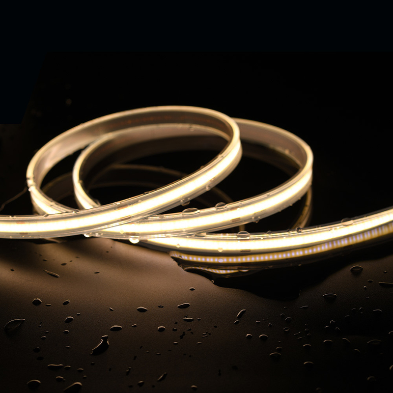 10 mm PCB COB LED Streifen 480 LEDs IP20/IP67 wasserdicht DC12V/DC24V CRI 90 8MM PCB Breite