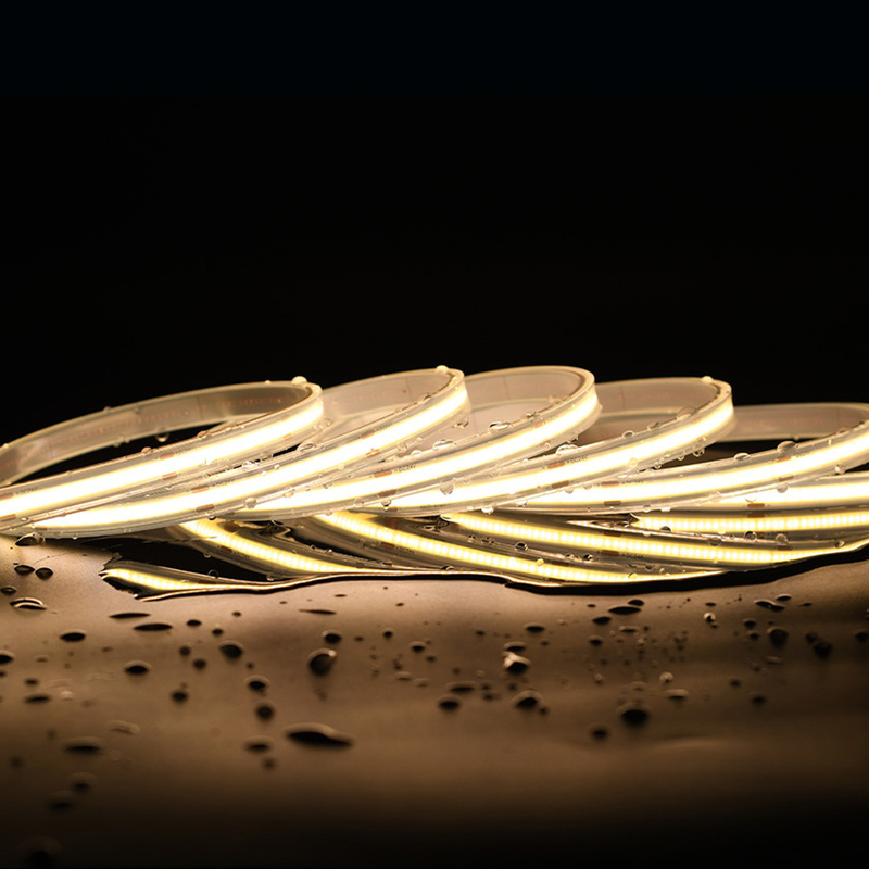 1000LM Konstante Strömung COB Streifenlicht frei biegend bei 24V mit 480 LEDs pro Meter