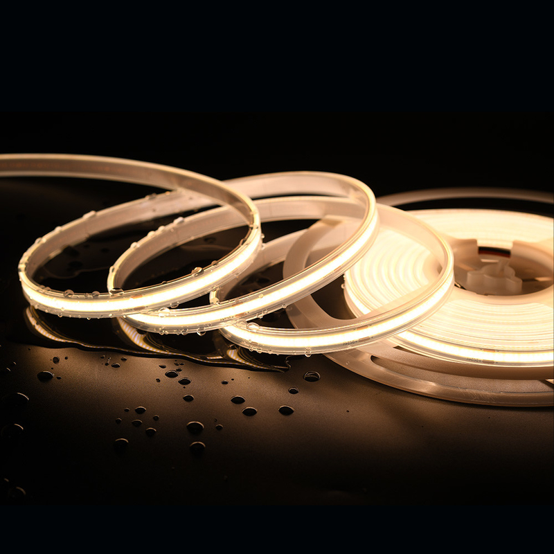 1000LM Helligkeit COB LED Streifen RGB RGBW 3000K 4000K 6000K Optionen 480 LEDs/m CRI 90-95 5m Rollen